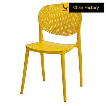 Tabbie Yellow Cafe Chair
